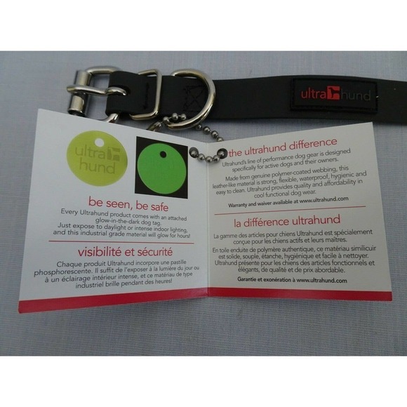 Ultrahund Play Coated Webbing Regular Dog Collar - Picture 8 of 8